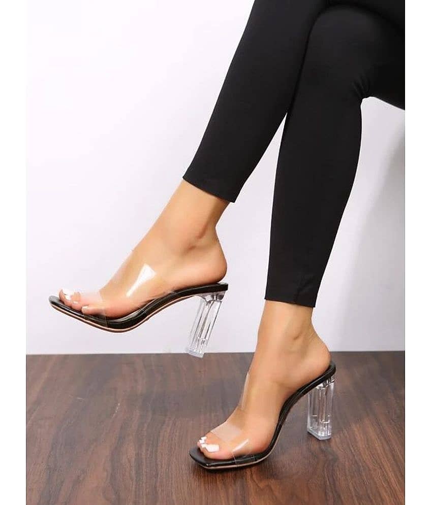 Shoetopia - Beige Women's Slip On Heels