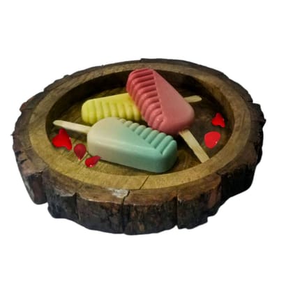 Sweet Tooth-Ice Candy - Goat Milk Handmade Soap with Cranberry oil- 110 g