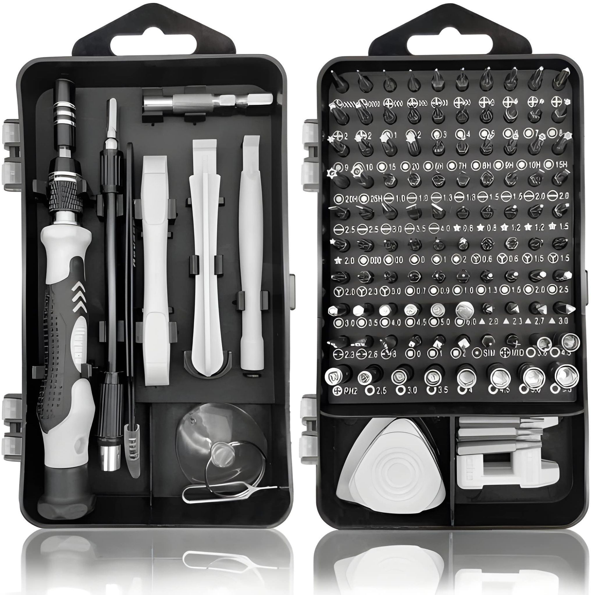 115 in 1 Precision Magnetic Screwdriver Set | Professional Repair Tool Kit with Multi Bits & Storage Case for Laptop, Mobile, Watch, PC, Camera & Electronics Repair