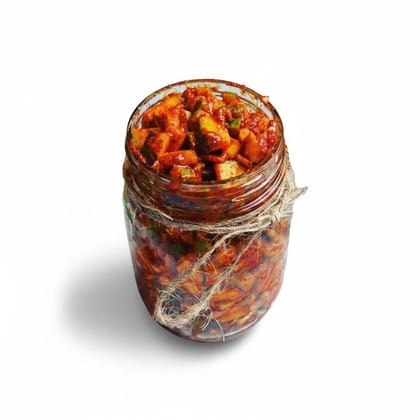 Spicy Indian Pickle - 250 gm - One glass jar