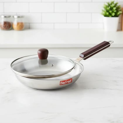 Maxfresh Triply Frypan with Glass Lid