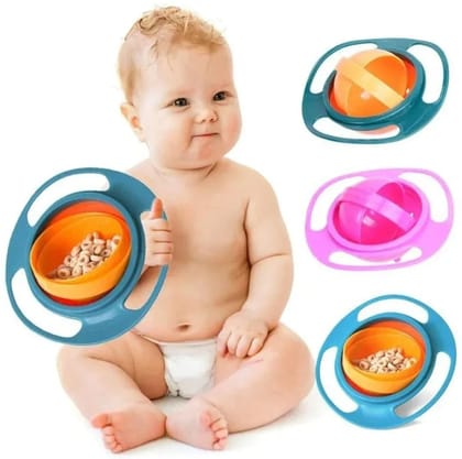 Spill Proof Toddler Gyro Feeding Bowl