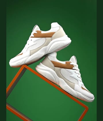 OFF LIMITS ROGER Light Grey Men's Sports Running Shoes