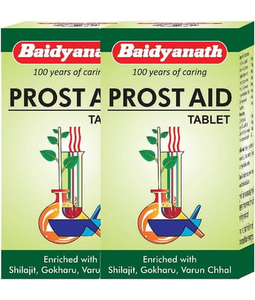 Baidyanath Prostaid Tablet 50 No.S Pack of 2