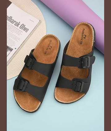 Fashion Victim Black Men's Slide Flip Flop