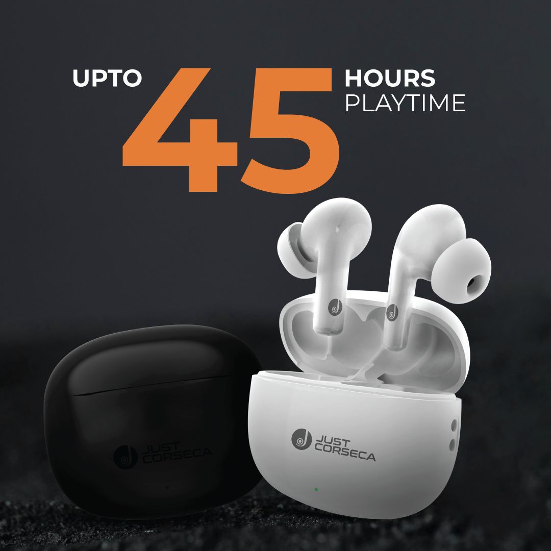 JC Skiepods Wireless Earbuds JC Skiepods Wireless Earbuds - White