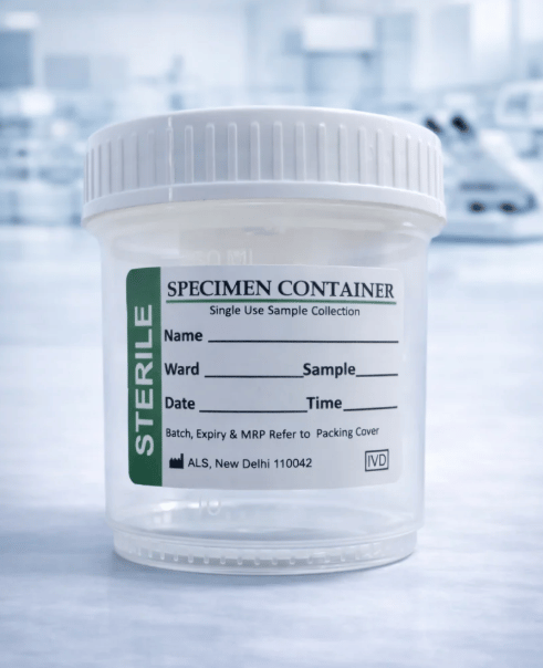 MediLytic Urine Containers 30 ml (Each Bag Contain 100 nos),Pack of 5 100 nos