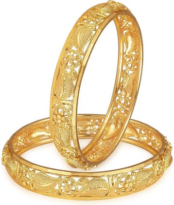 VIVASTRI Gold Bangle ( Pack of 1 )