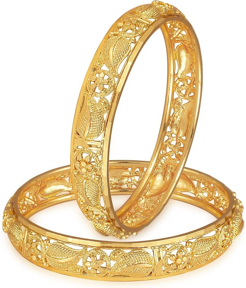 VIVASTRI Gold Bangle ( Pack of 1 )