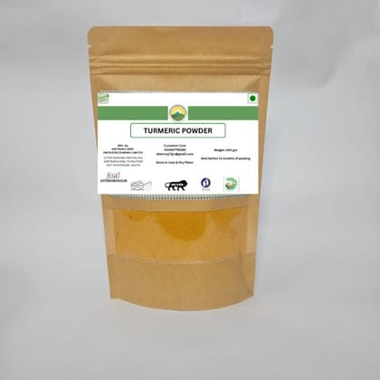 Turmeric Powder - 500 gm - One packet of turmeric powder