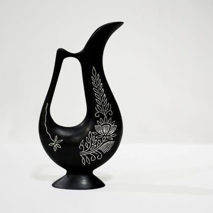 Bidri Work  Jug Vase Tarkashi (1SMTDCOKA07751)