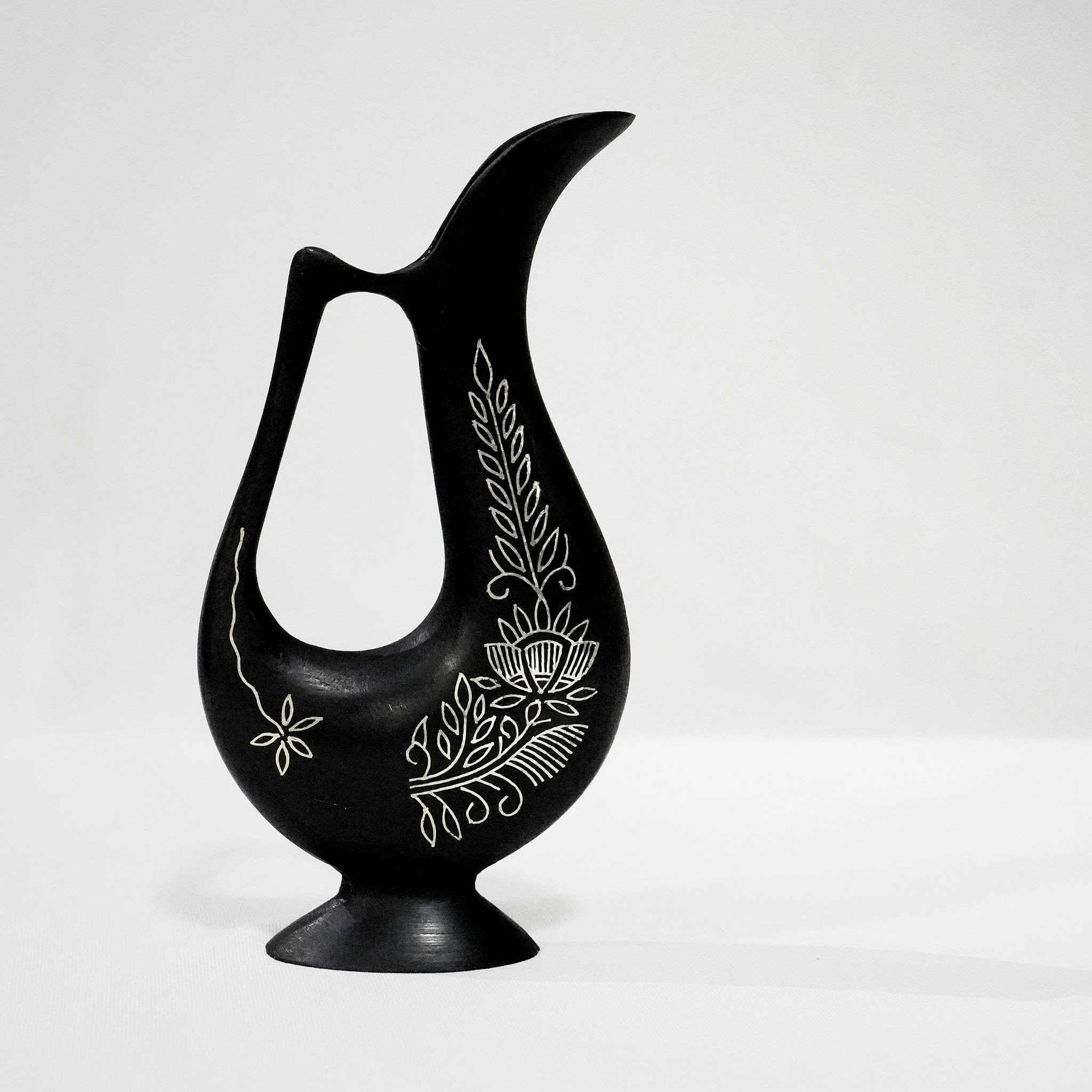 Bidri Work  Jug Vase Tarkashi (1SMTDCOKA07751)