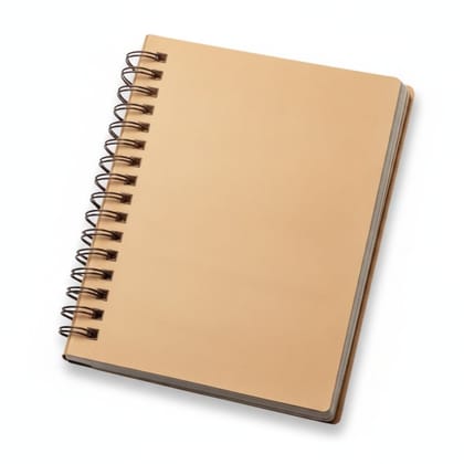 Eco-Friendly Kraft Paper Spiral Notebook