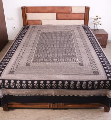 Hand Block Printed Bagh Cotton Double Bed Sheet Hand Block Printed Bagh Cotton Double Bed Sheet