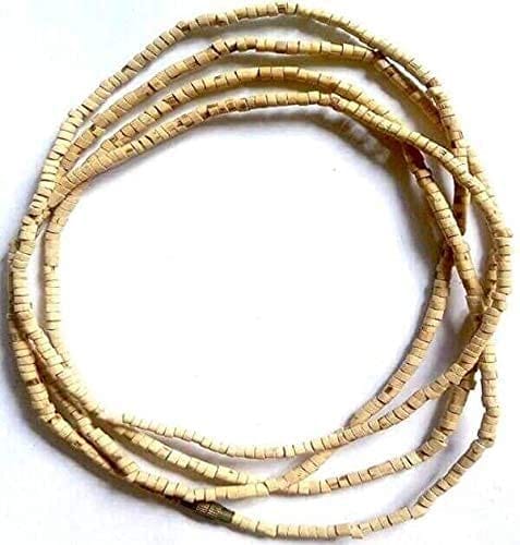 MAYAPURI 3 Round Or Three Layer Tulsi Kanthi Mala/Tulasi Mala, Holy Basil Necklace For Unisex Adult