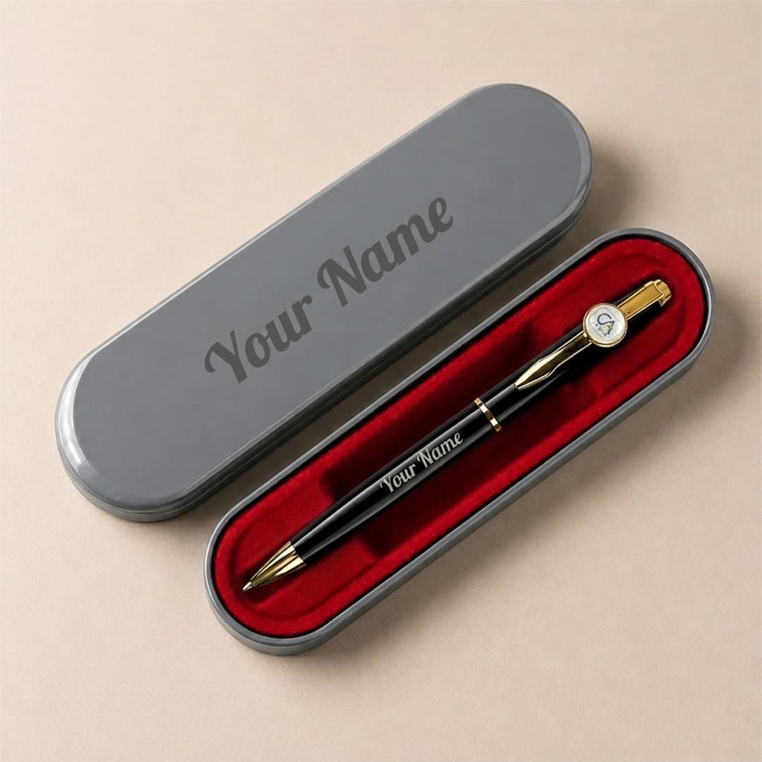 Premium CA Logo Pen with Name Engraving