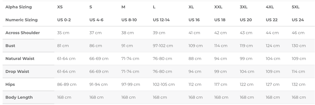 Size Guide