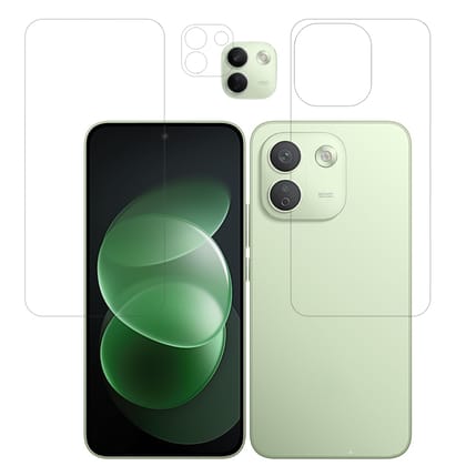 ISAAK Front and Back Screen Protector with Camera Lens Protector Compatible with Redmi Note 17 Pro Max 5G (COMBO PACK) ISAAK Front and Back Screen Protector with Camera Lens Protector Compatible with Redmi Note 17 Pro Max 5G (COMBO PACK)