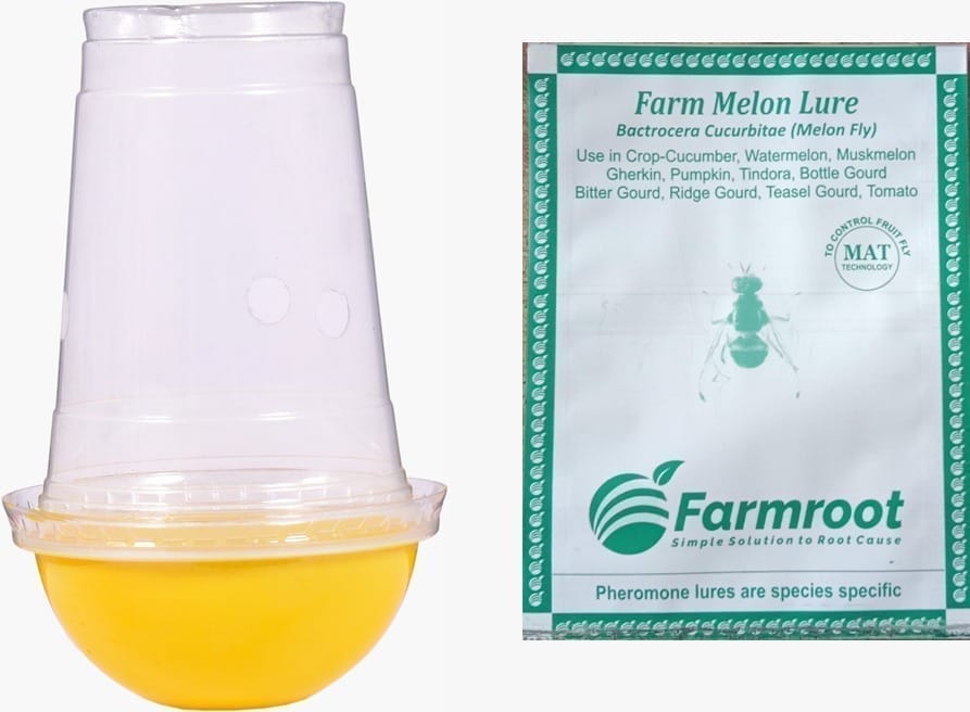 FARM MELON LURE WITH FLY TRAP  - 3 UNITS