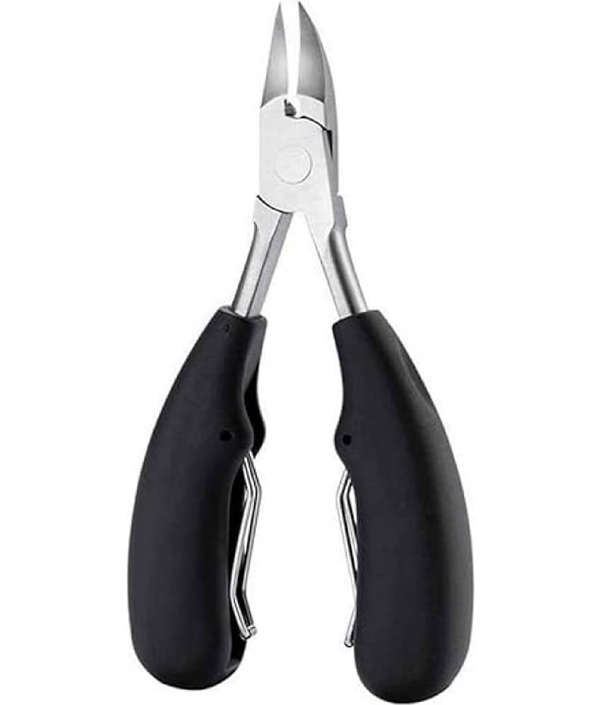 Nail Cutter for Men & Women,Podiatrist Toenail Cuticle Cutter,Professional Thick & Ingrown Toe Nail Clippers, (Black)