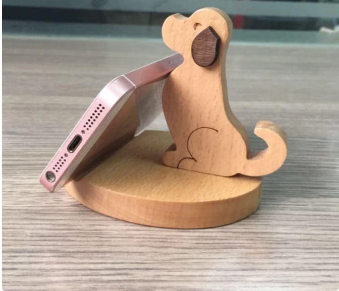 Moti - Wooden Mobile Stand Stylish & Durable Phone Holder
