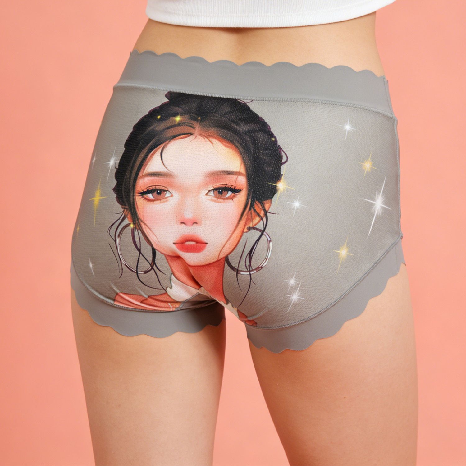 P2523 Ice Silk Real Bamboo Modal Panty