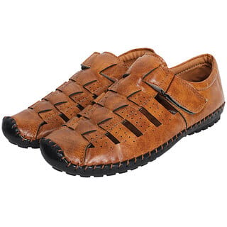 Ar Gold Comfortable Mens Sandals Sw3 (Tan) Ar Gold Comfortable Mens Sandals Sw3 (Tan)
