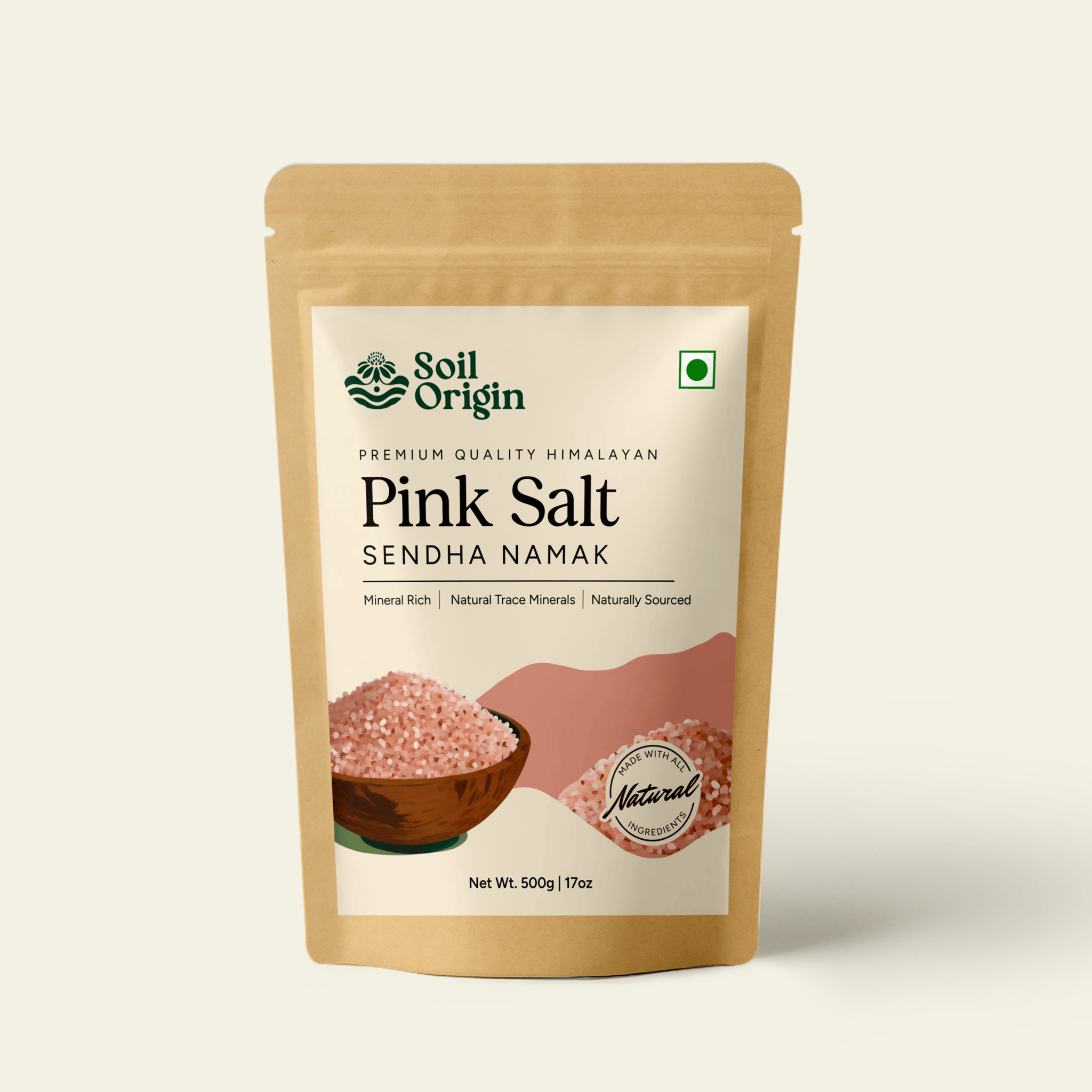 Pink Himalayan Salt - 500 Gm