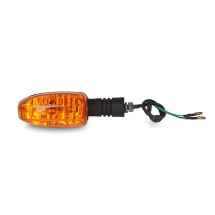 Varroc Universal Indicator PLTN Amber| Durable Build & Superior Performance | Resists Water and Corrosion | Shockproof | Easy Installation with Pre-Wiring | Pack of 2 Varroc Universal Indicator PLTN Amber| Durable Build & Superior Performance | Resists Water and Corrosion | Shockproof | Easy Installation with Pre-Wiring | Pack of 2