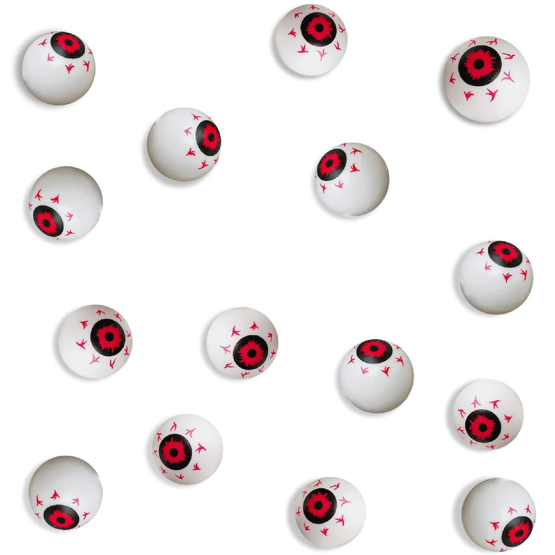 Scary Bloody EyeBalls for Halloween Theme Party Decoration - 6PC
