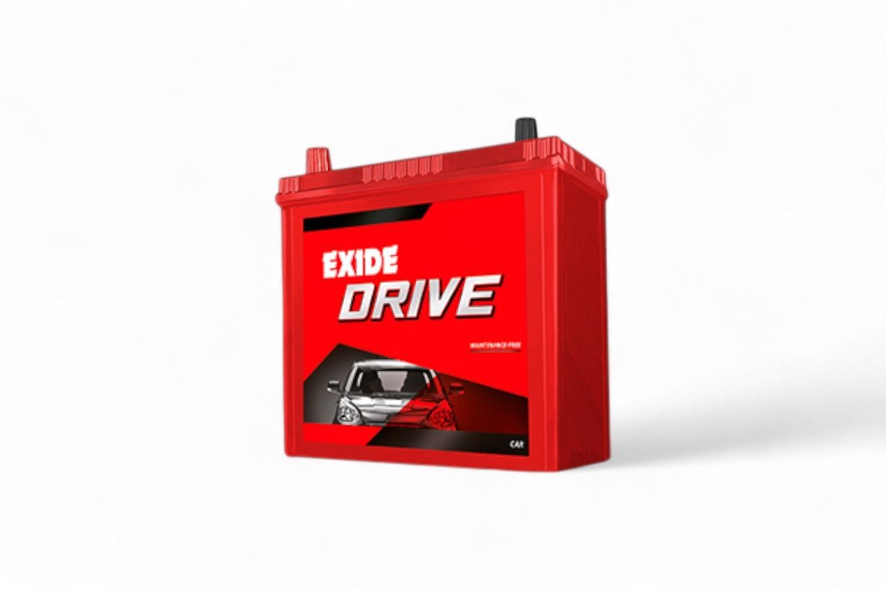 Exide Battery - 100 Ah 36 Months (18 M Free + 18 M Pro-rata) FEG0-DRIVE100R
