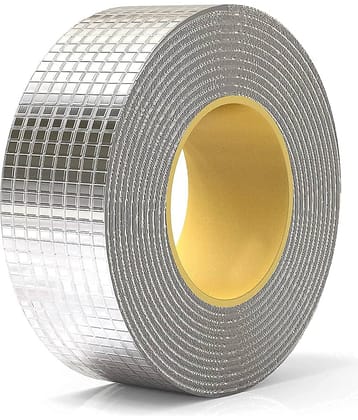 BHAVYTA COSMETIC - Silver Single Sided Duct Tape ( Pack of 1 )
