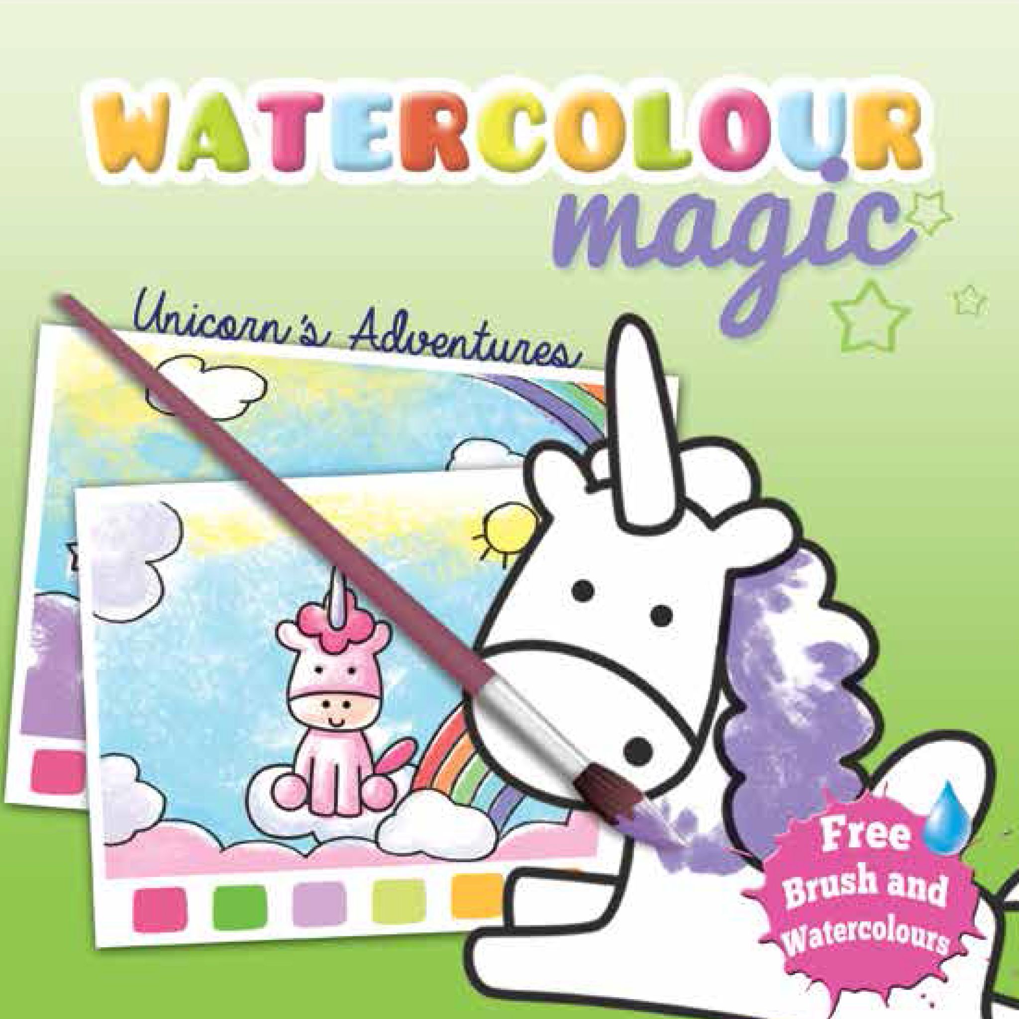 Watercolour Magic: Unicorn’s Adventures