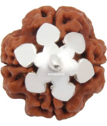 Astrodidi 4 Mukhi Rudraksha Pendant With Lab Certificate