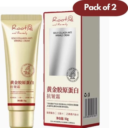 Gold Collagen Anti Wrinkle Cream 100 gm Pack of 2