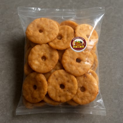 Harkuwar Store's chekkalu - traditional indian rice crackers