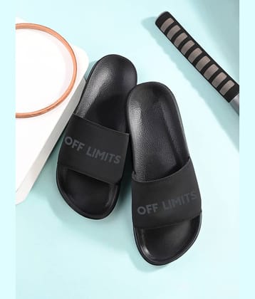 OFF LIMITS Black Men's Slide Flip Flop