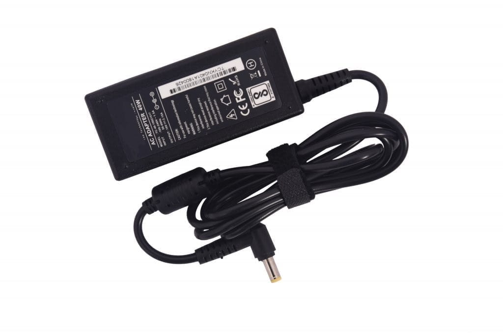 Laptop Adapter 40W Acer (5.5 x 1.7mm) Aspire One 521, Aspire One 522,Aspire One 532H, Aspire One 533-Compatible