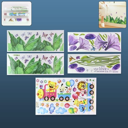 Mix Design Decorative Wall Stickers - (1 Pc)