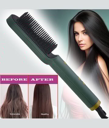 JMALL Temperature Control Green Hair Straightener