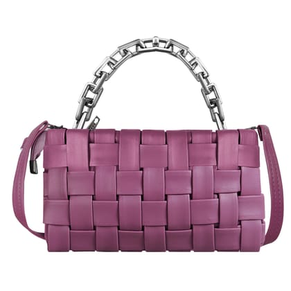 Purple Designer Faux Leather Handbag For Women And Girls HB32 Purple Designer Faux Leather Handbag For Women And Girls HB32