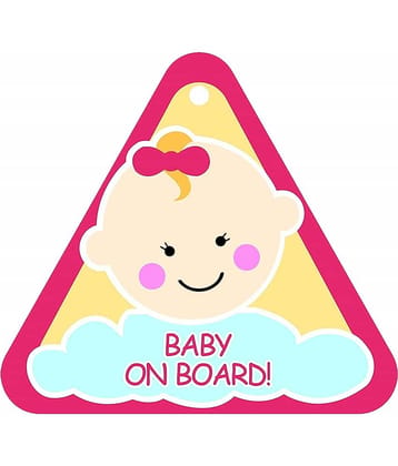 FRATELLI Baby On Board (Pink Triangle)