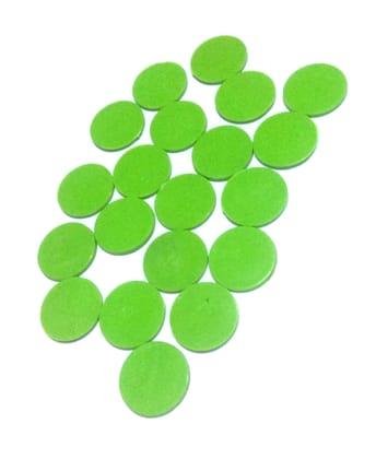 Nawani Colors Plastic Plain Token/Coins Pack of 50 Pic Coins Nawani Colors Plastic Plain Token/Coins Pack of 50 Pic Coins