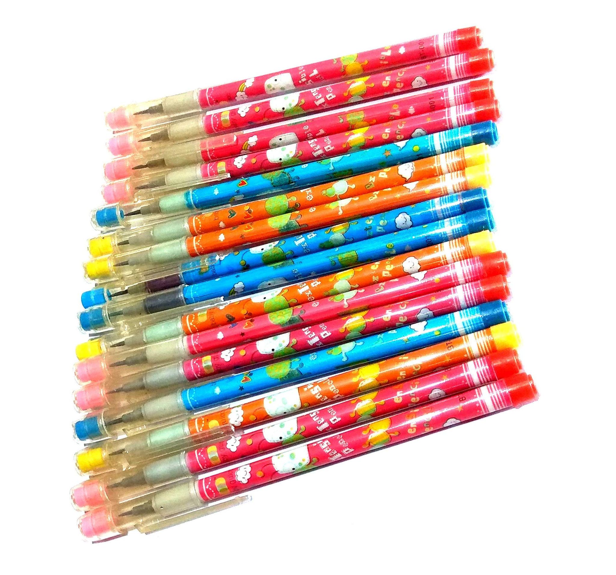 Dark Pencils with Eraser for Kids - Pack of 16