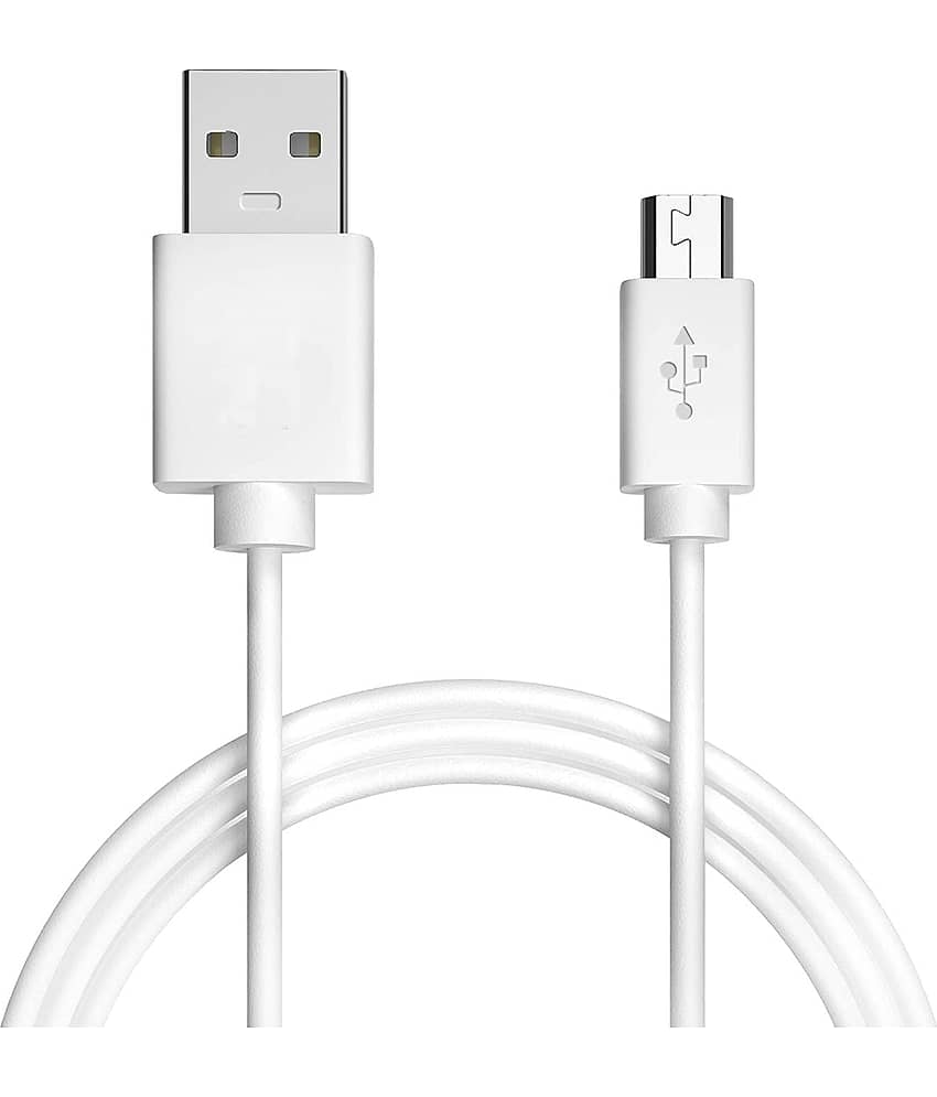 UTTU White 5 A USB Data Cable 1 Meter