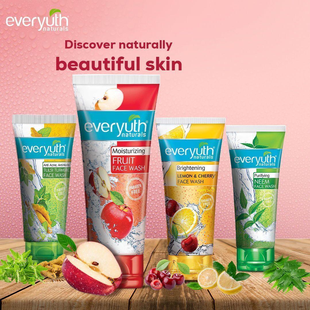 Everyuth Naturals Moisturising Fruit Face Wash (50 g)