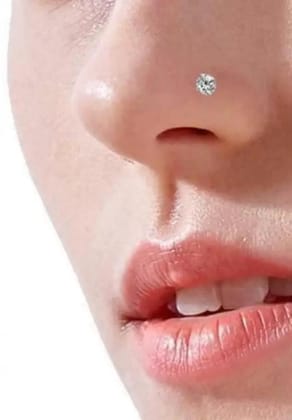Beautiful Gold Plated Nose Pin Wedding Nose Ring Fashion Gift Jewellry