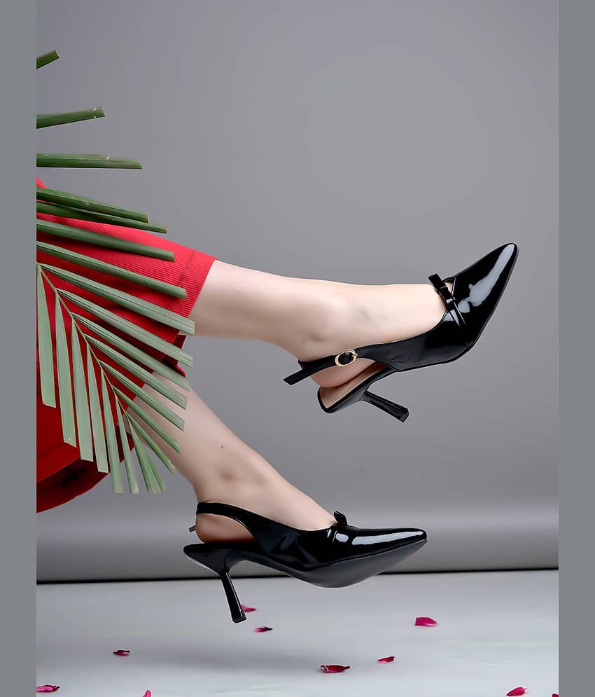 Shoetopia Black Women's Pumps Heels