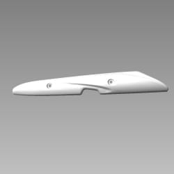 Hero Genuine Silencer Muffler Cover for Passion Pro | Precise OEM Fit | Heat Protection | High Durability | Enhanced Aesthetics | Reliable Performance – 18355KWA830S 