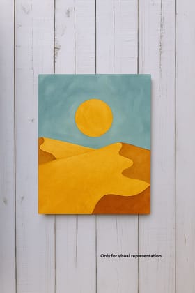 Dbeautify's DIY Traditional Painting – Desert Sunset
